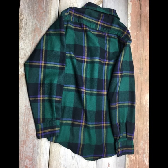 Sports Aflield flannel button up shirt men’s small - Picture 6 of 6